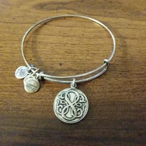 2/$20 Alex and Ani Silver Path of Life Bracelet